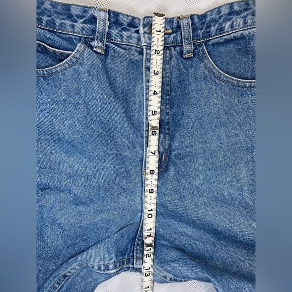 Vintage GUESS Georges Marciano High Waist Jeans w/ Ankle Zippers Sz 30 USA Made - Picture 12 of 16